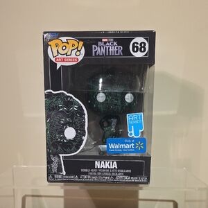 Funko Art Series Nakia Figure with Green and Black Design